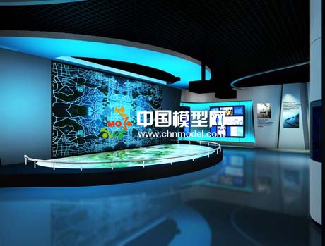 電子沙盤廣泛應(yīng)用與多類別的科技展示廳，效果突出